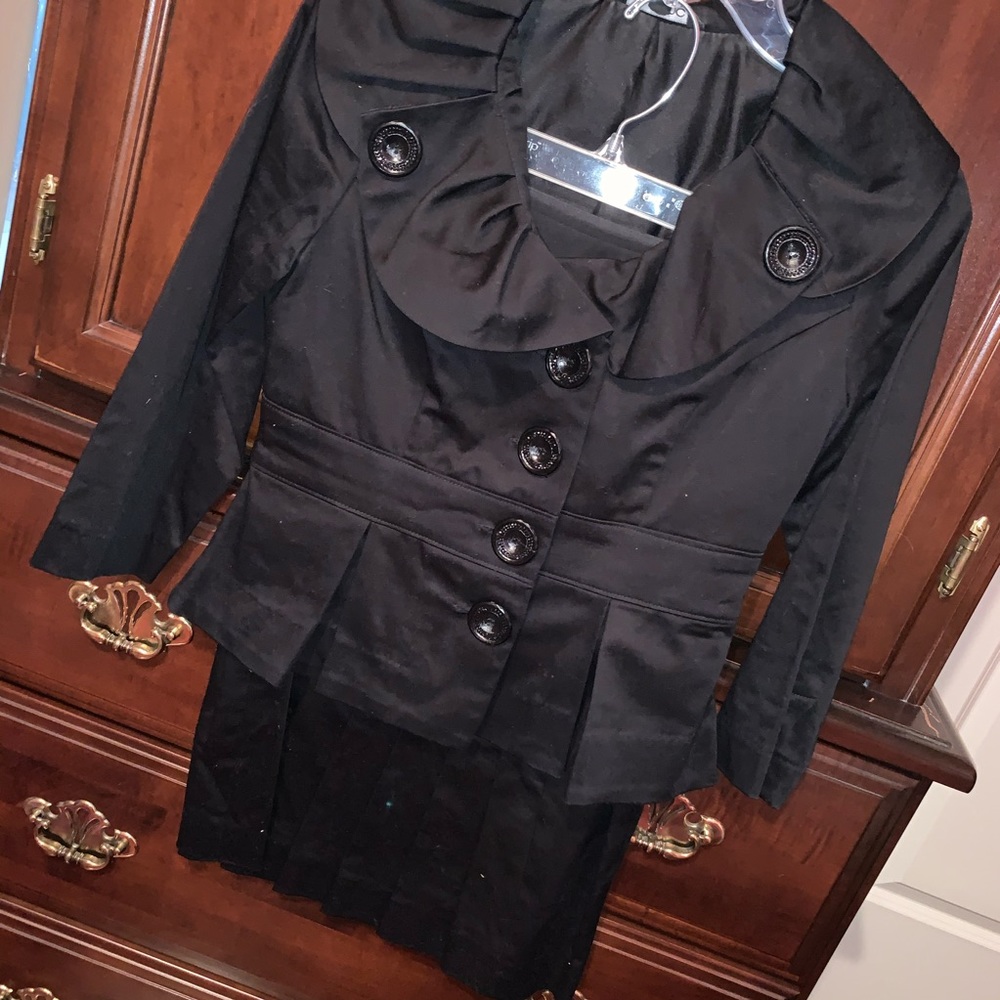 Black, classy suit